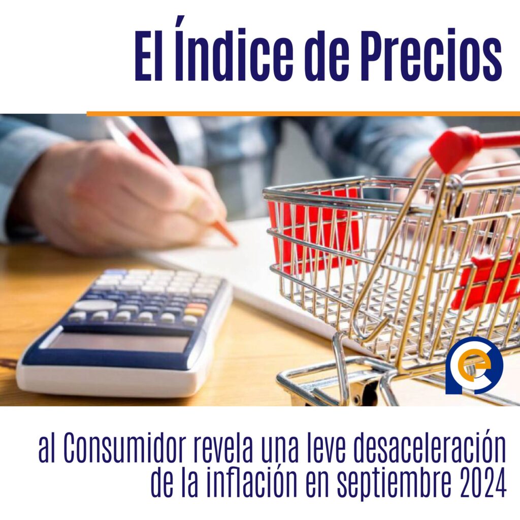 El Índice de Precios al Consumidor revela una leve desaceleración de la inflación en septiembre 2024