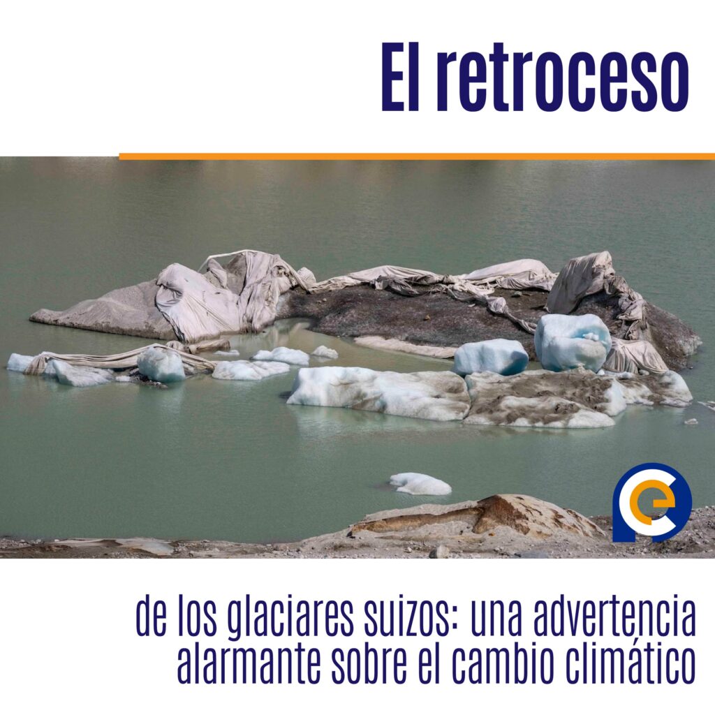 El retroceso de los glaciares suizos: una advertencia alarmante sobre el cambio climático