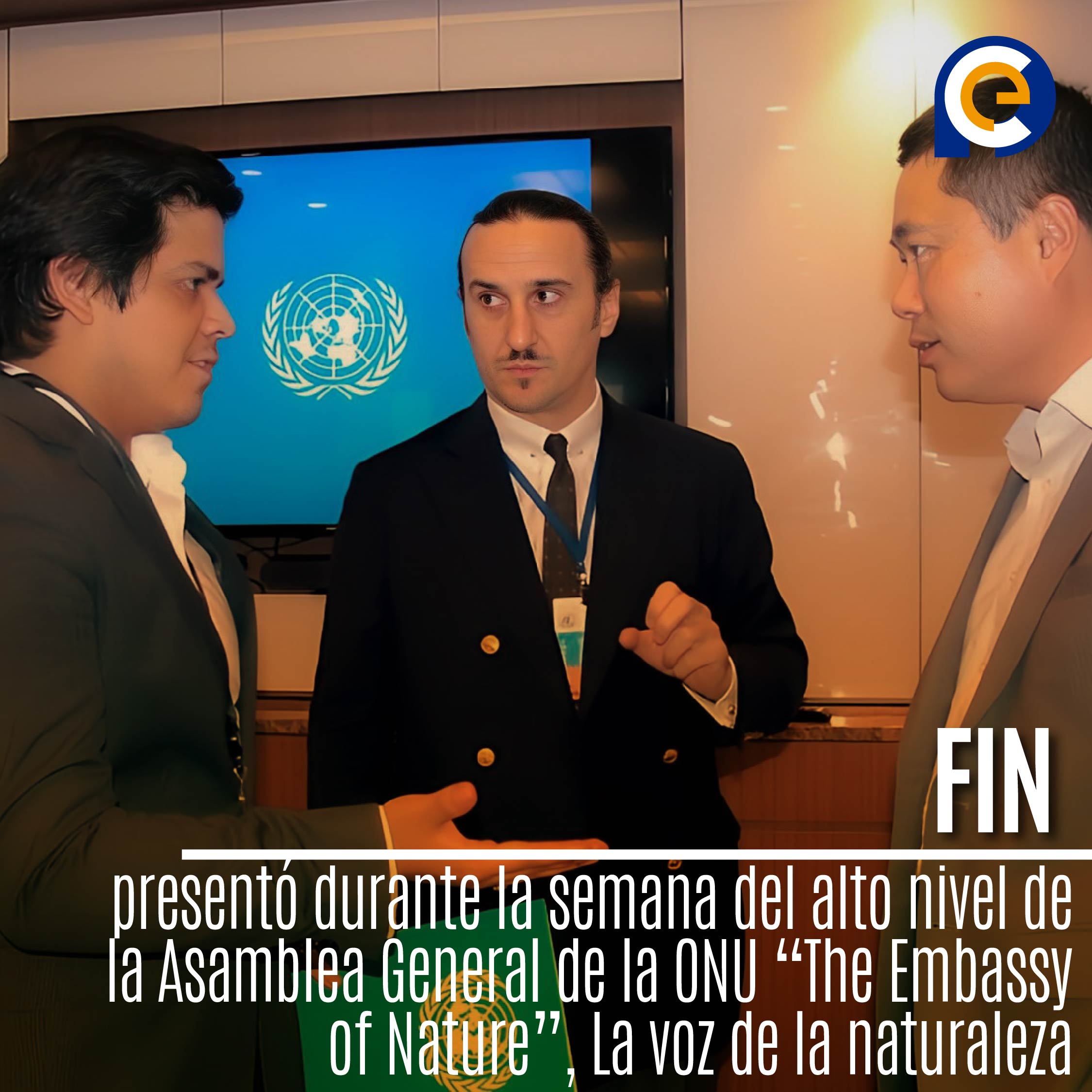 Fundación Identidad Nacional presentó durante la semana del alto nivel de la Asamblea General de la ONU “The Embassy of Nature”, La voz de la naturaleza