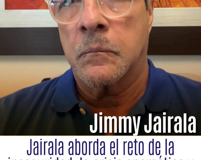 Jimmy Jairala, candidato presidencial por Centro Democrático,