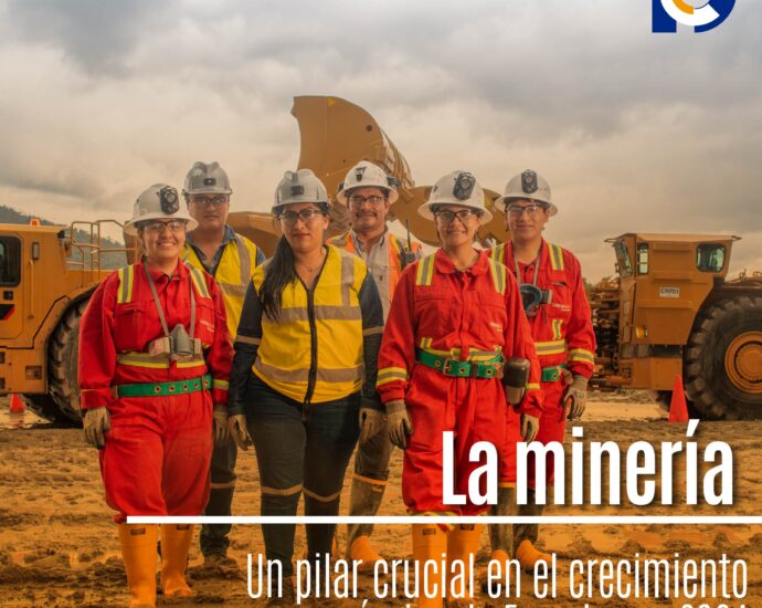 La minería: Un pilar crucial en el crecimiento económico de Ecuador en 2024