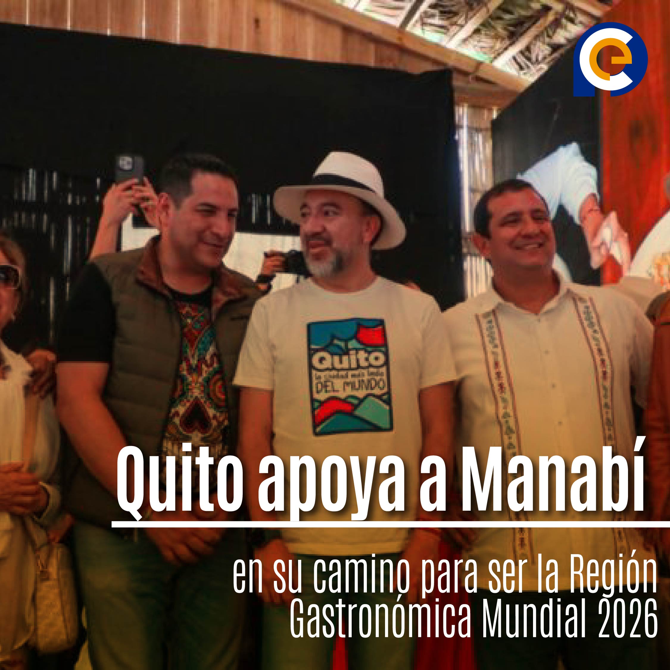 Quito apoya a Manabí en su camino para ser la Región Gastronómica Mundial 2026