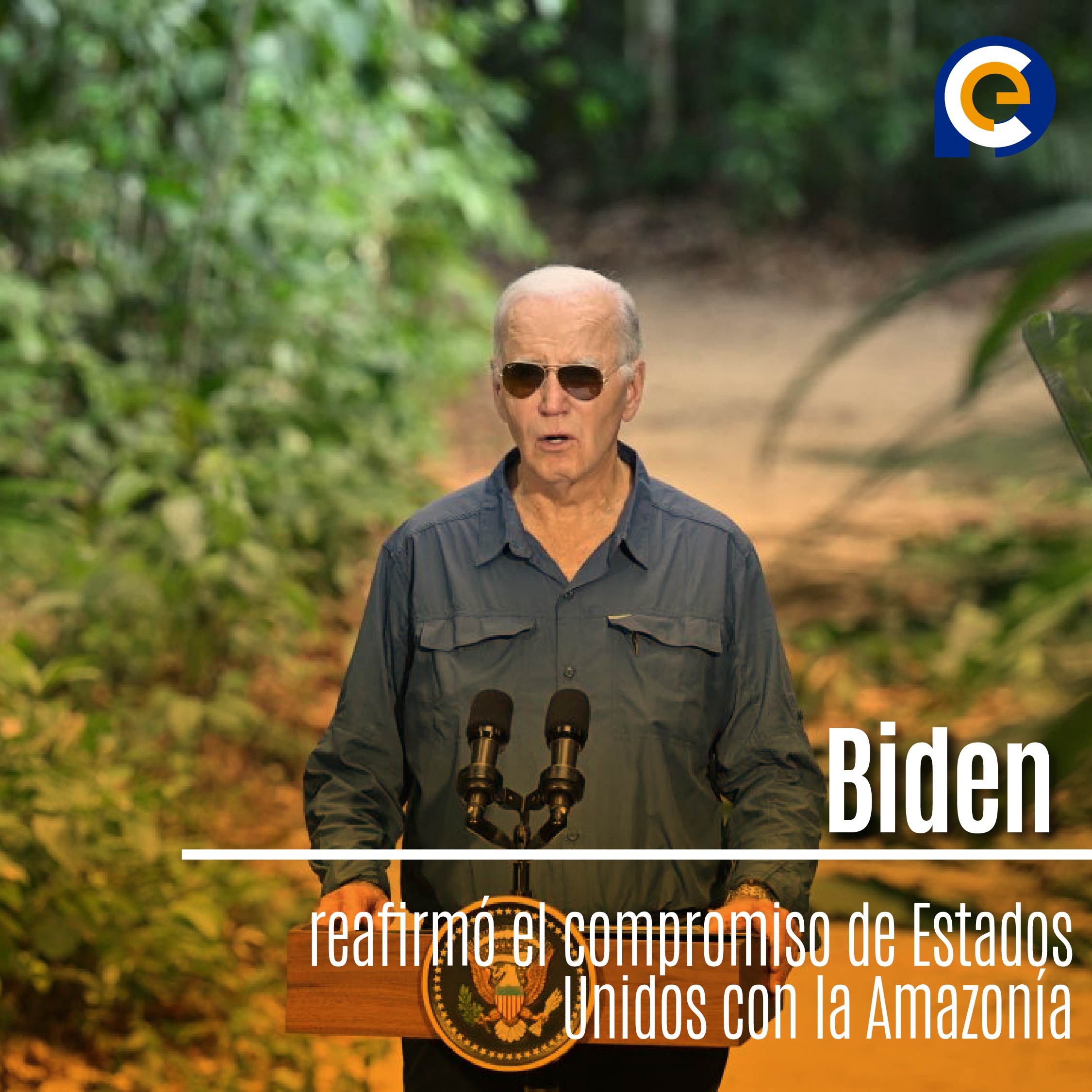 Biden reafirmó el compromiso de Estados Unidos con la Amazonía
