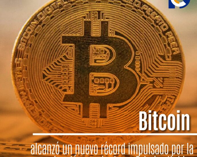Bitcoin alcanzó un nuevo récord impulsado por la adopción creciente en Estados Unidos