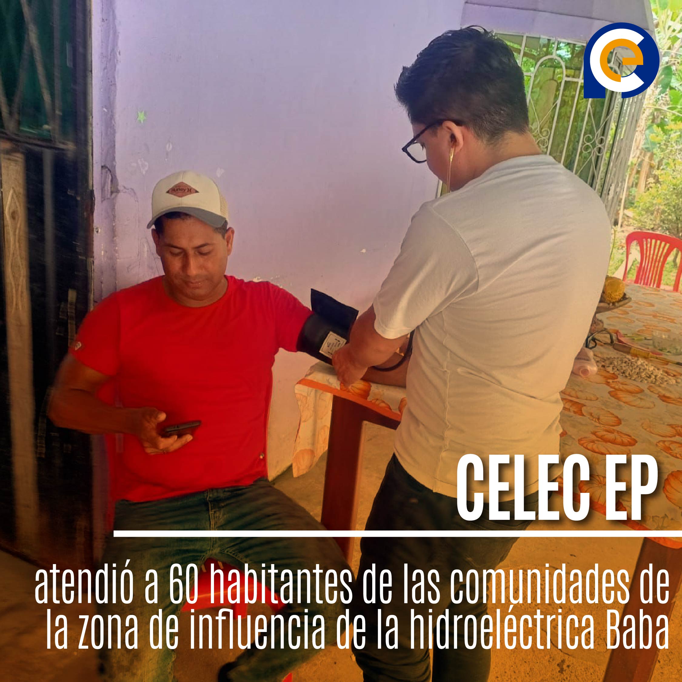 CELEC EP atendió a 60 habitantes de las comunidades de la zona de influencia de la hidroeléctrica Baba