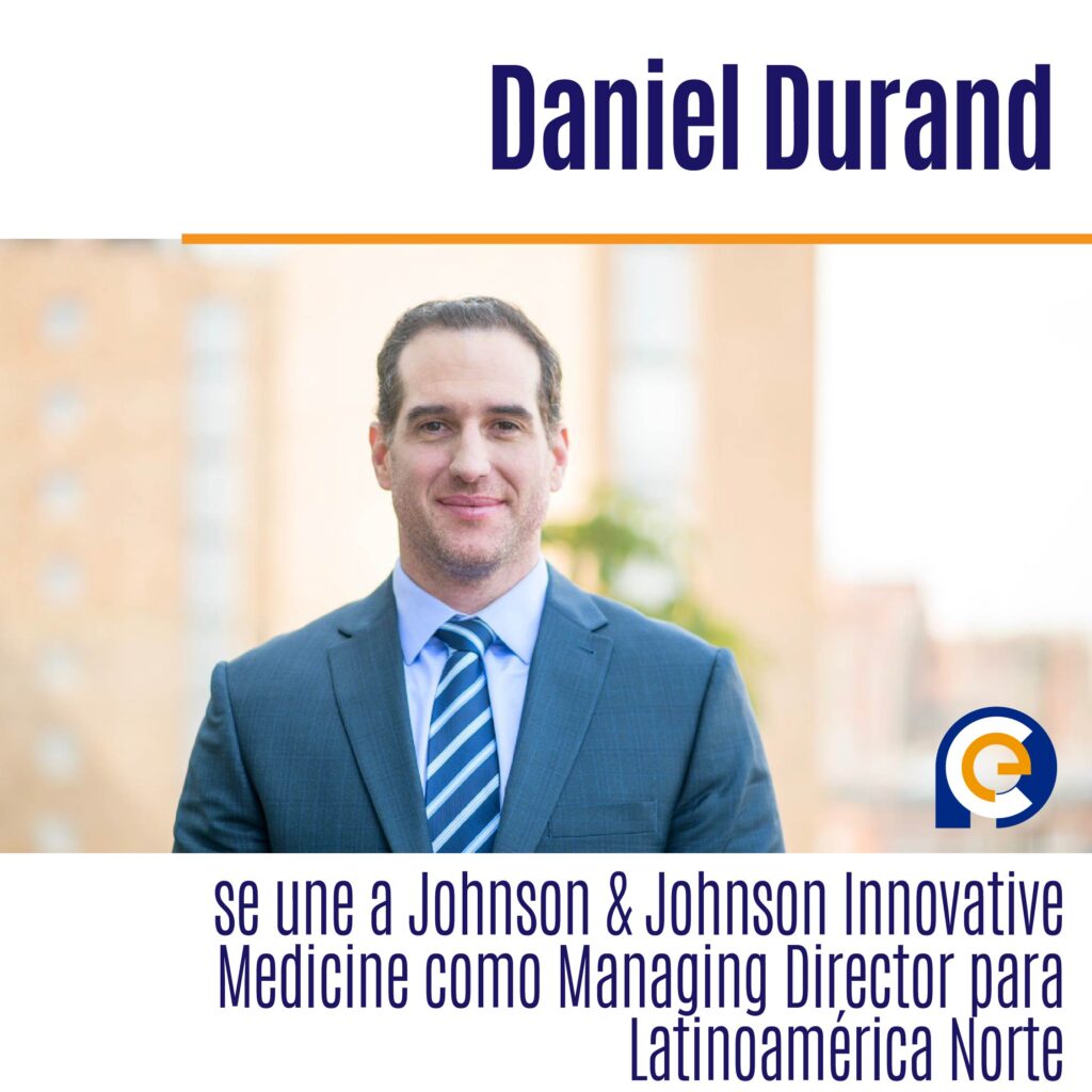 Daniel Durand se une a Johnson & Johnson Innovative Medicine como Managing Director para Latinoamérica Norte