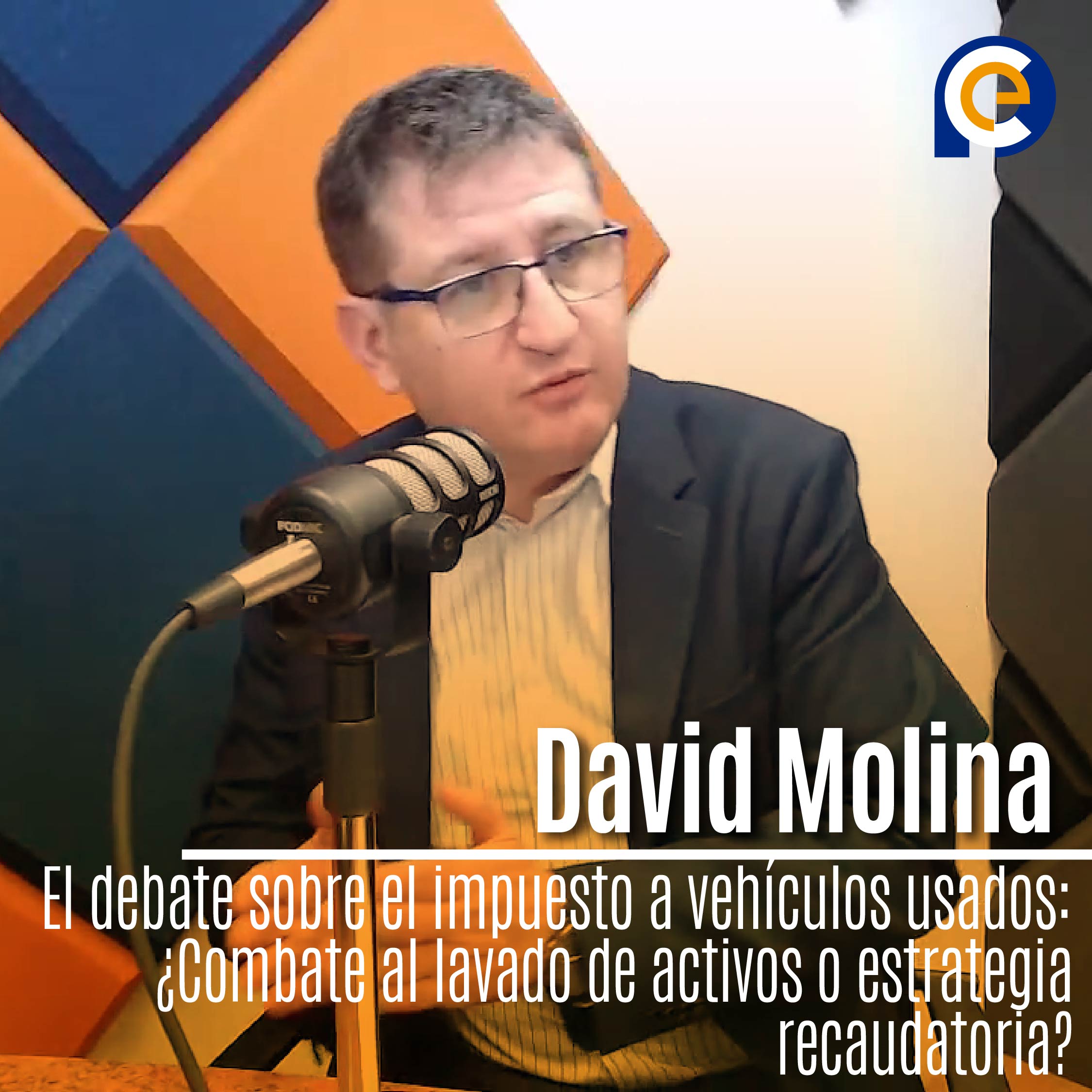 David Molina, director ejecutivo de la Cámara de la Industria Automotriz