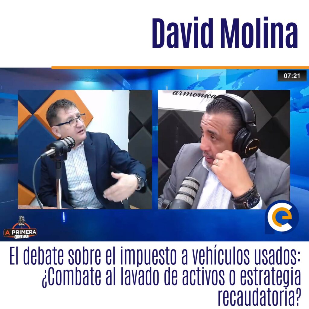 David Molina, director ejecutivo de la Cámara de la Industria Automotriz