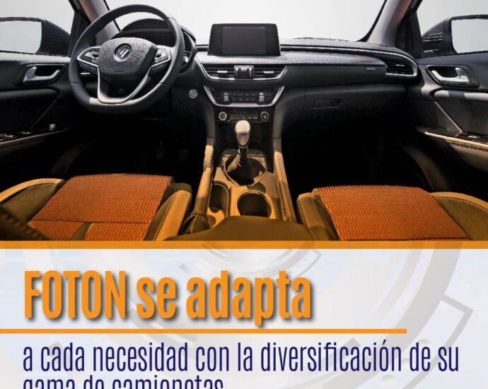 FOTON se adapta a cada necesidad con la diversificación de su gama de camionetas