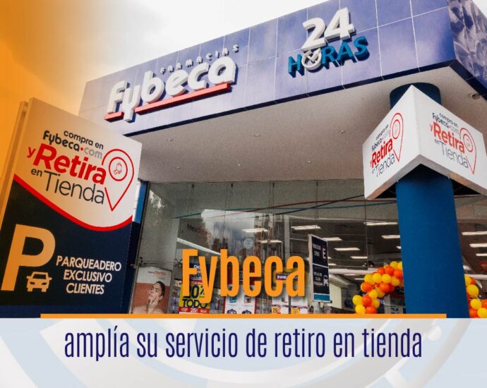 Fybeca amplía su servicio de retiro en tienda