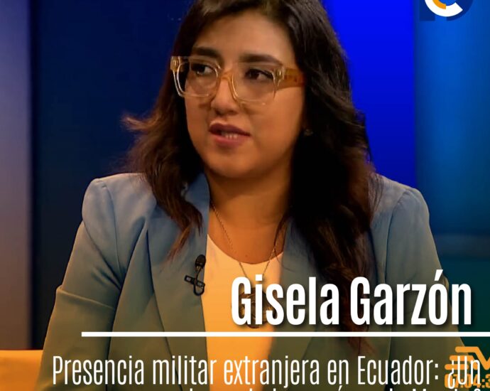 Gisela Garzón asambleísta de la Revolución ciudadana