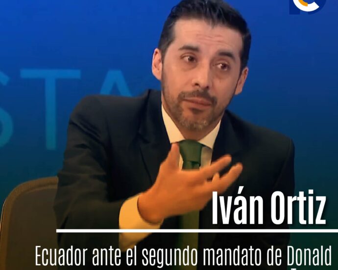 Iván Ortiz, vicepresidente de la Cámara de Comercio Ecuatoriana-Americana