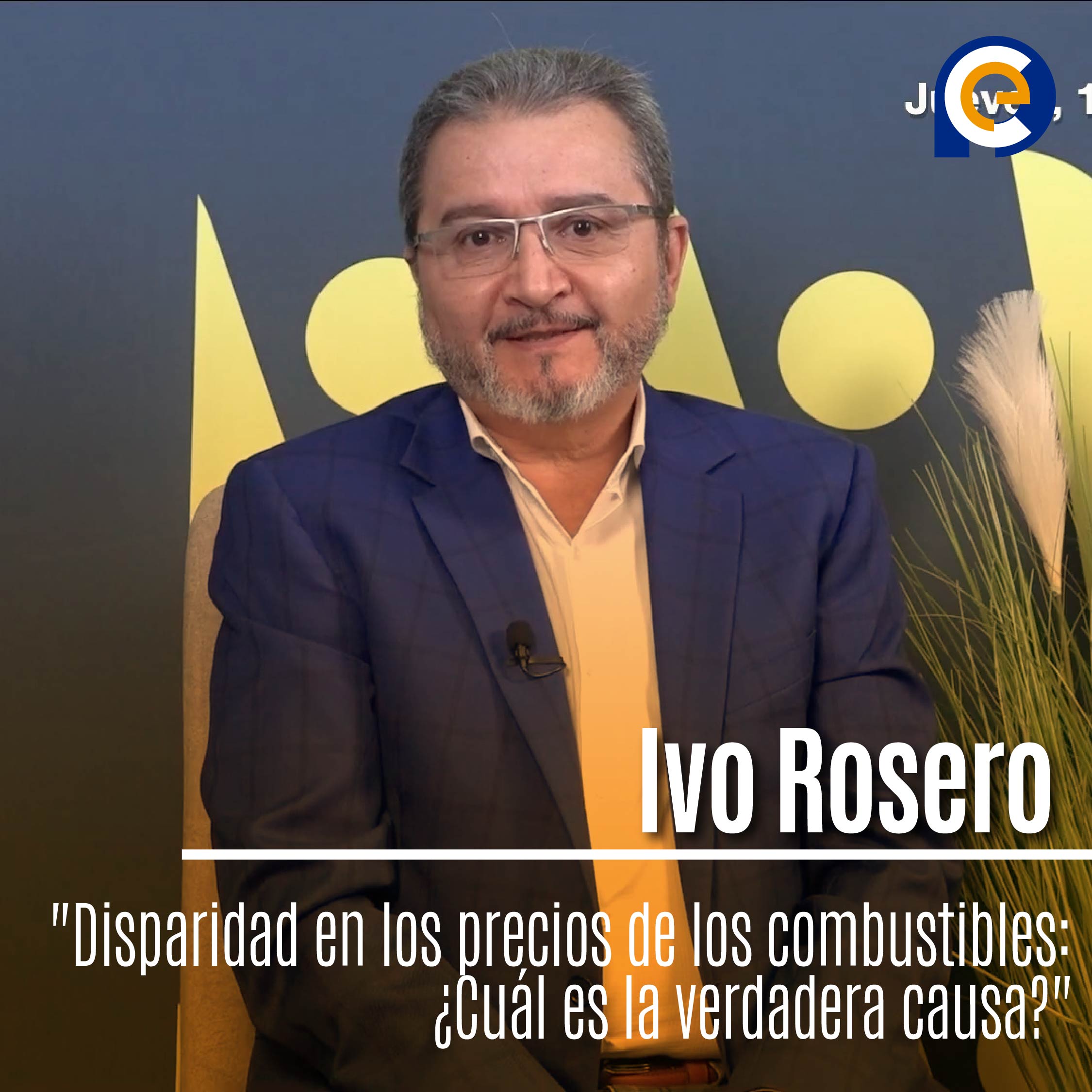 Ivo Rosero, presidente de la Cámara de Distribuidores de Derivados de Combustibles
