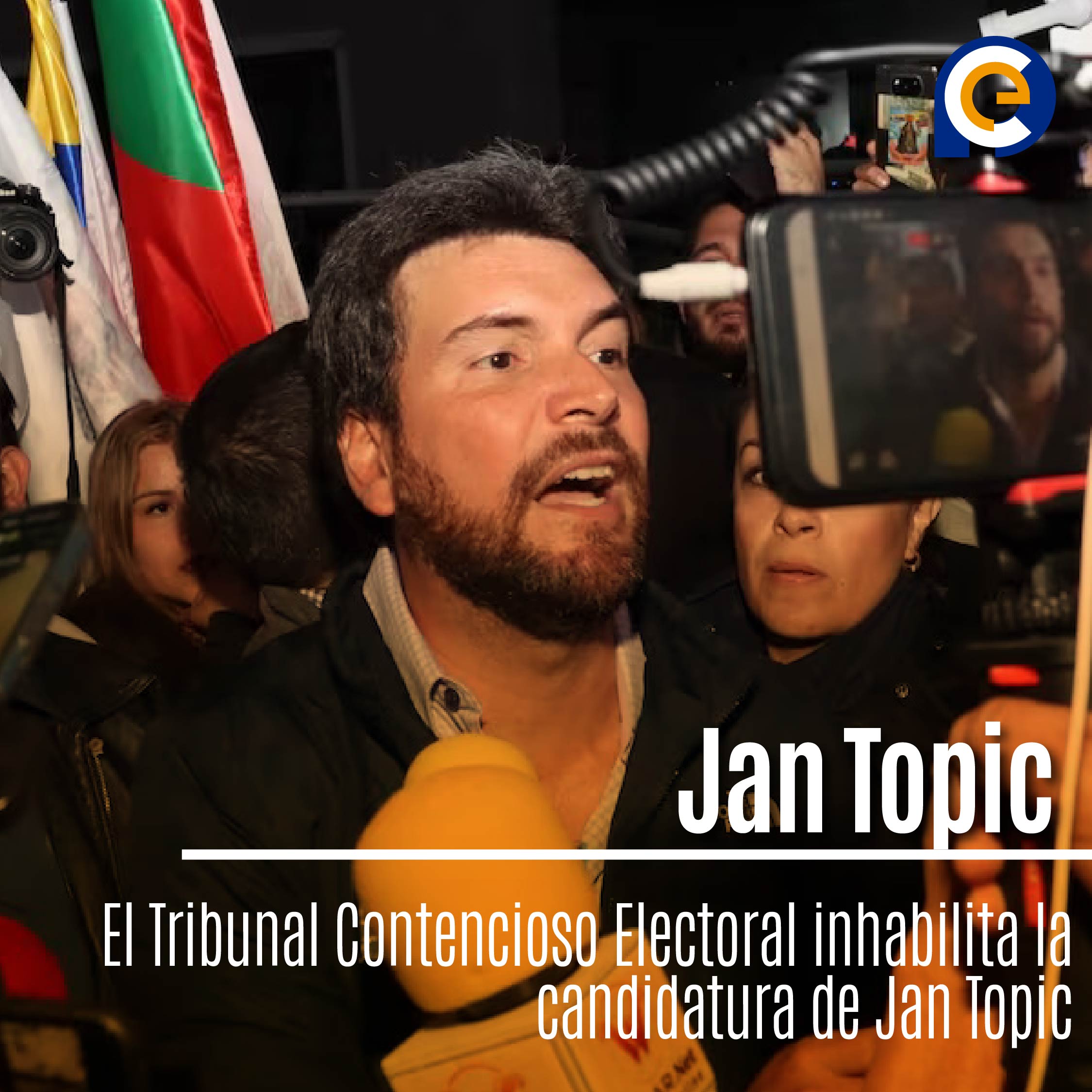 El Tribunal Contencioso Electoral inhabilita la candidatura de Jan Topic