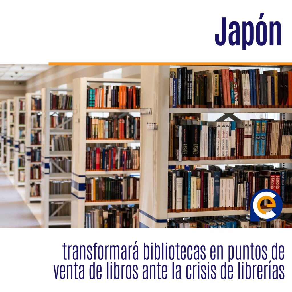 Japón transformará bibliotecas en puntos de venta de libros ante la crisis de librerías