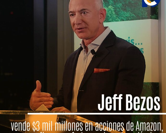 Jeff Bezos vende $3 mil millones en acciones de Amazon, afianza su fortuna y levanta polémicas