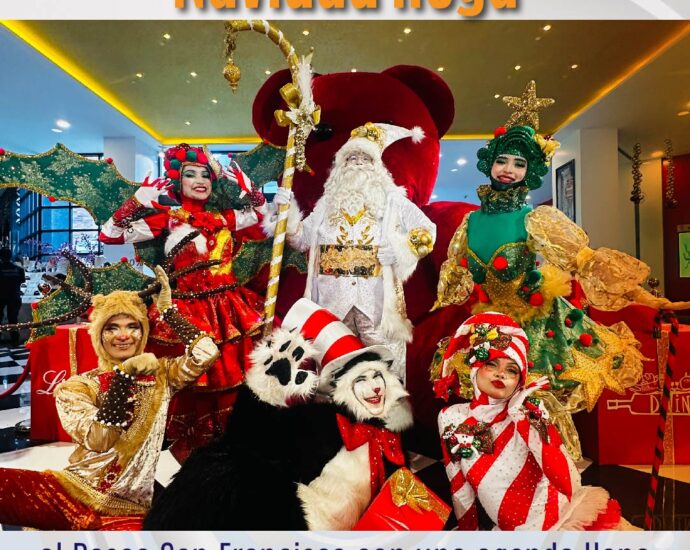 La magia de la Navidad llega al Paseo San Francisco con una agenda llena de actividades