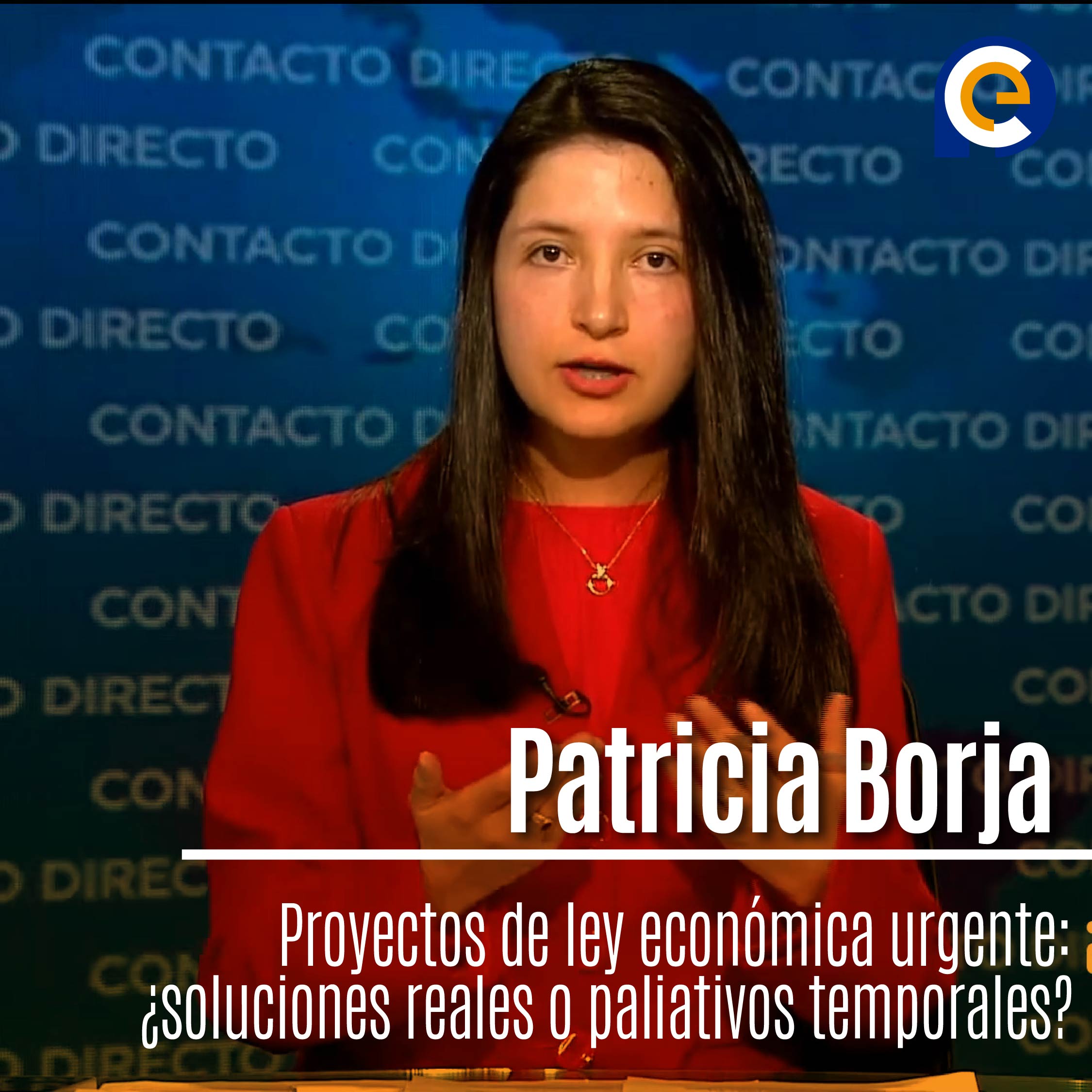 Patricia Borja, experta en seguridad social