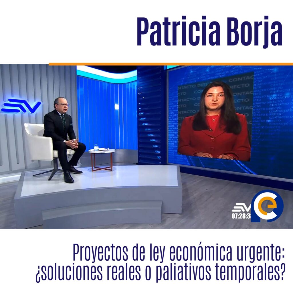 Patricia Borja, experta en seguridad social