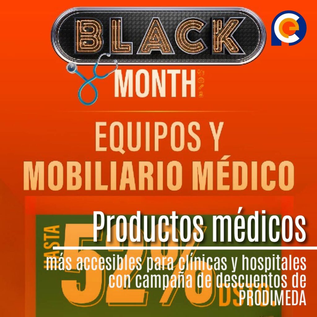 Productos médicos más accesibles para clínicas y hospitales con campaña de descuentos de PRODIMEDA