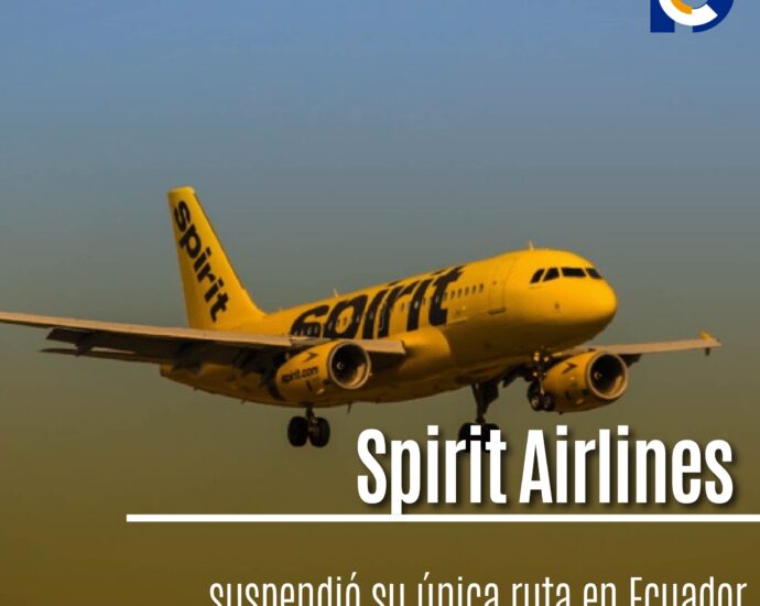 Spirit Airlines suspendió su única ruta en Ecuador