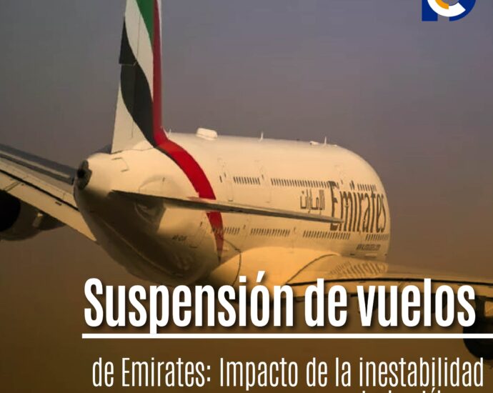 Suspensión de vuelos de Emirates: Impacto de la inestabilidad en Irak y Líbano