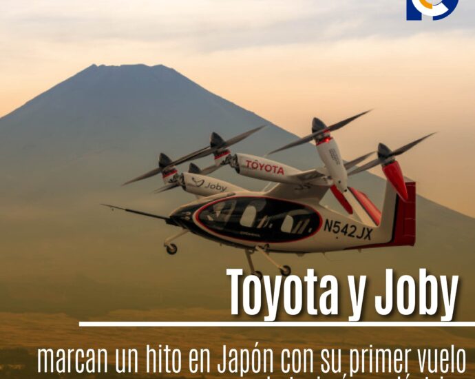 Toyota y Joby marcan un hito en Japón con su primer vuelo de taxi aéreo eléctrico