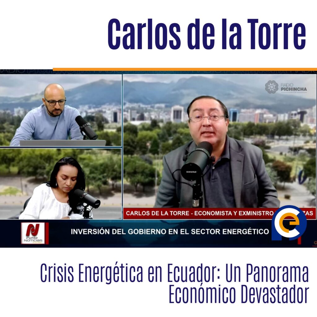 exministro de Finanzas, Carlos de la Torre