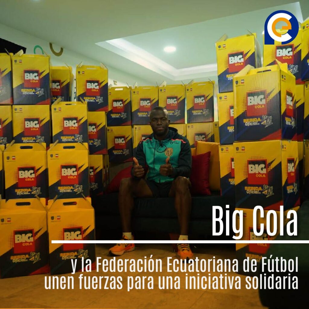 Big Cola y la Federación Ecuatoriana de Fútbol unen fuerzas para una iniciativa solidaria