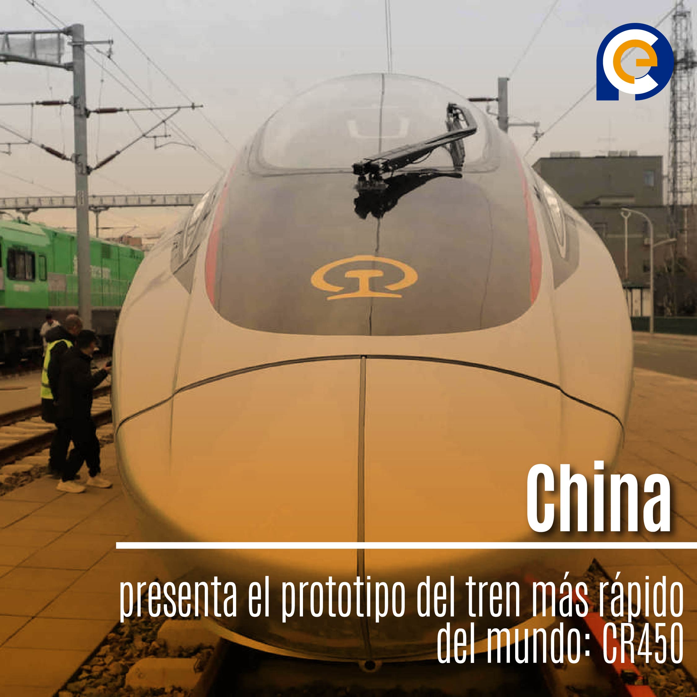 China presenta el prototipo del tren más rápido del mundo: CR450
