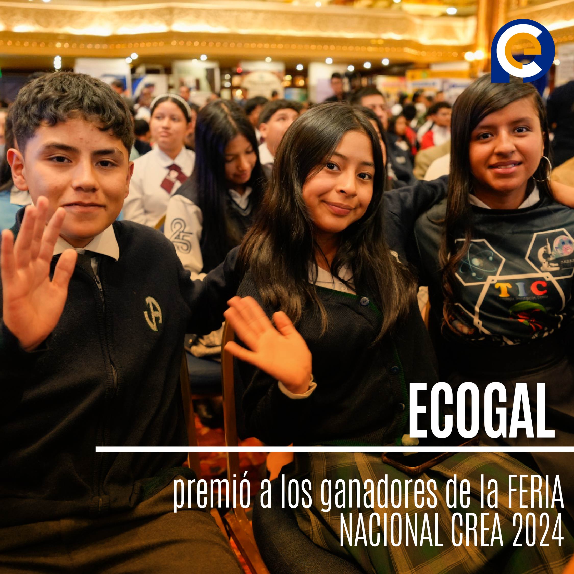 ECOGAL premió a los ganadores de la FERIA NACIONAL CREA 2024
