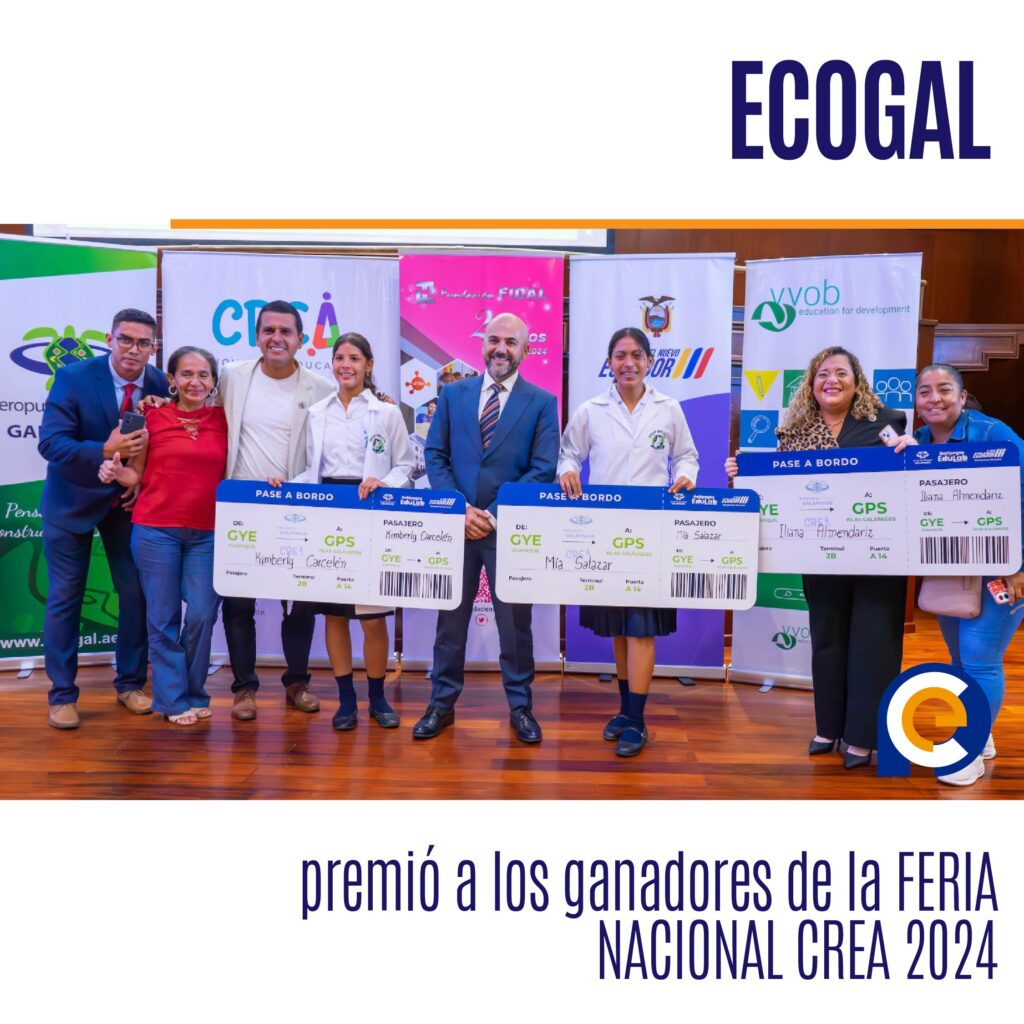 ECOGAL premió a los ganadores de la FERIA NACIONAL CREA 2024