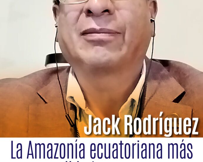Jack Rodríguez, operador turístico y promotor de Quijos