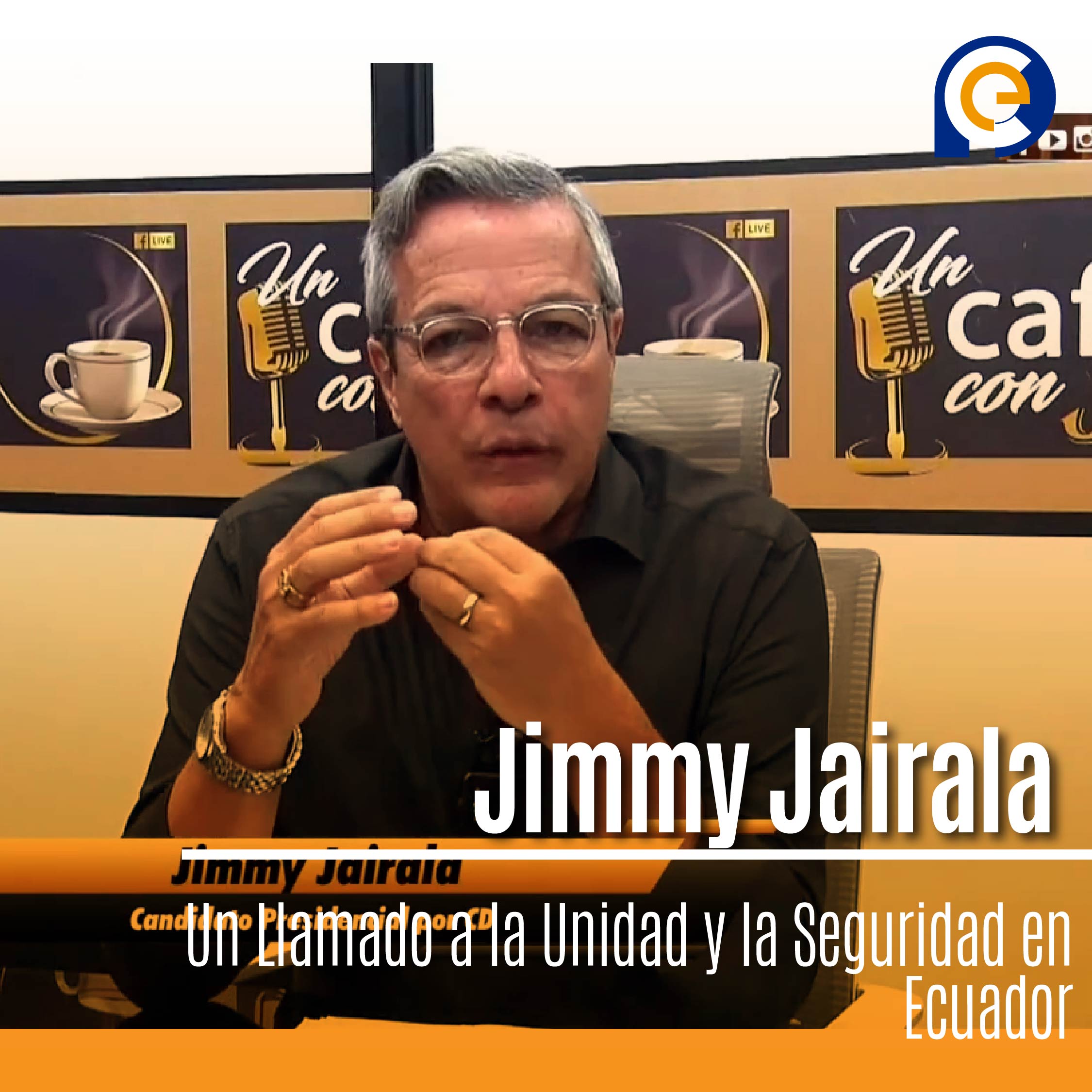 Jimmy Jairala: Un Llamado a la Unidad y la Seguridad en Ecuador