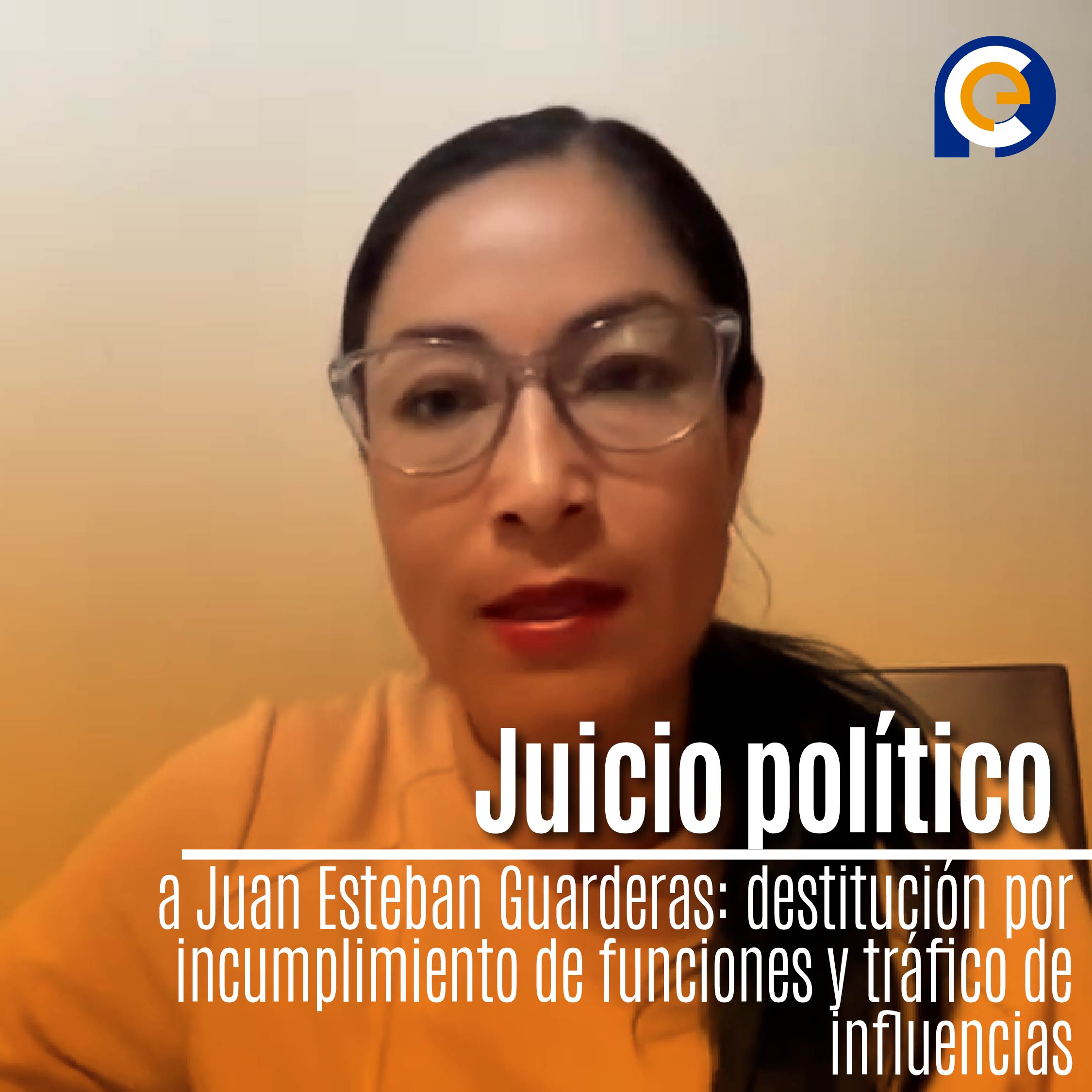 Juicio político a Juan Esteban Guarderas: destitución por incumplimiento de funciones y tráfico de influencias