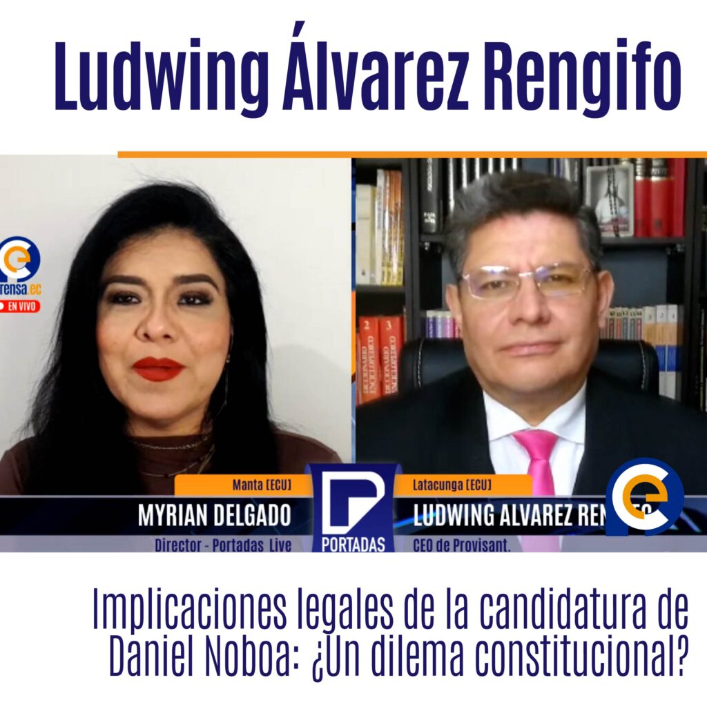 Ludwing Álvarez Rengifo, CEO de Provisant y analista jurídico