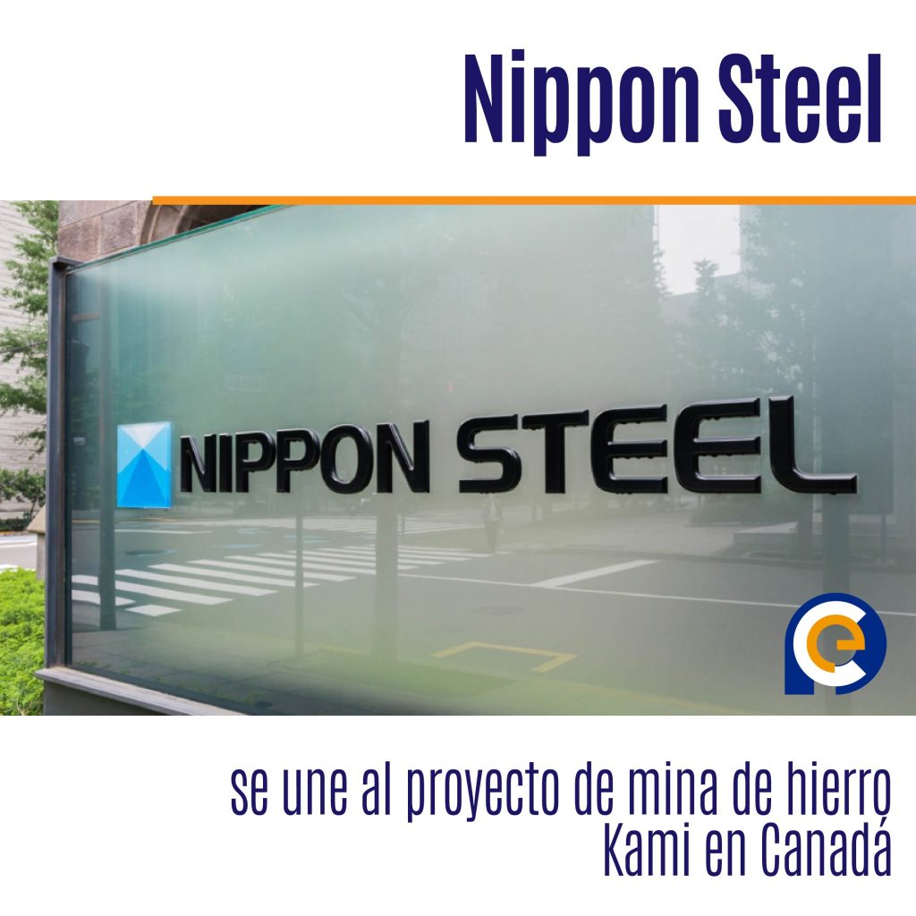 Nippon Steel se une al proyecto de mina de hierro Kami en Canadá
