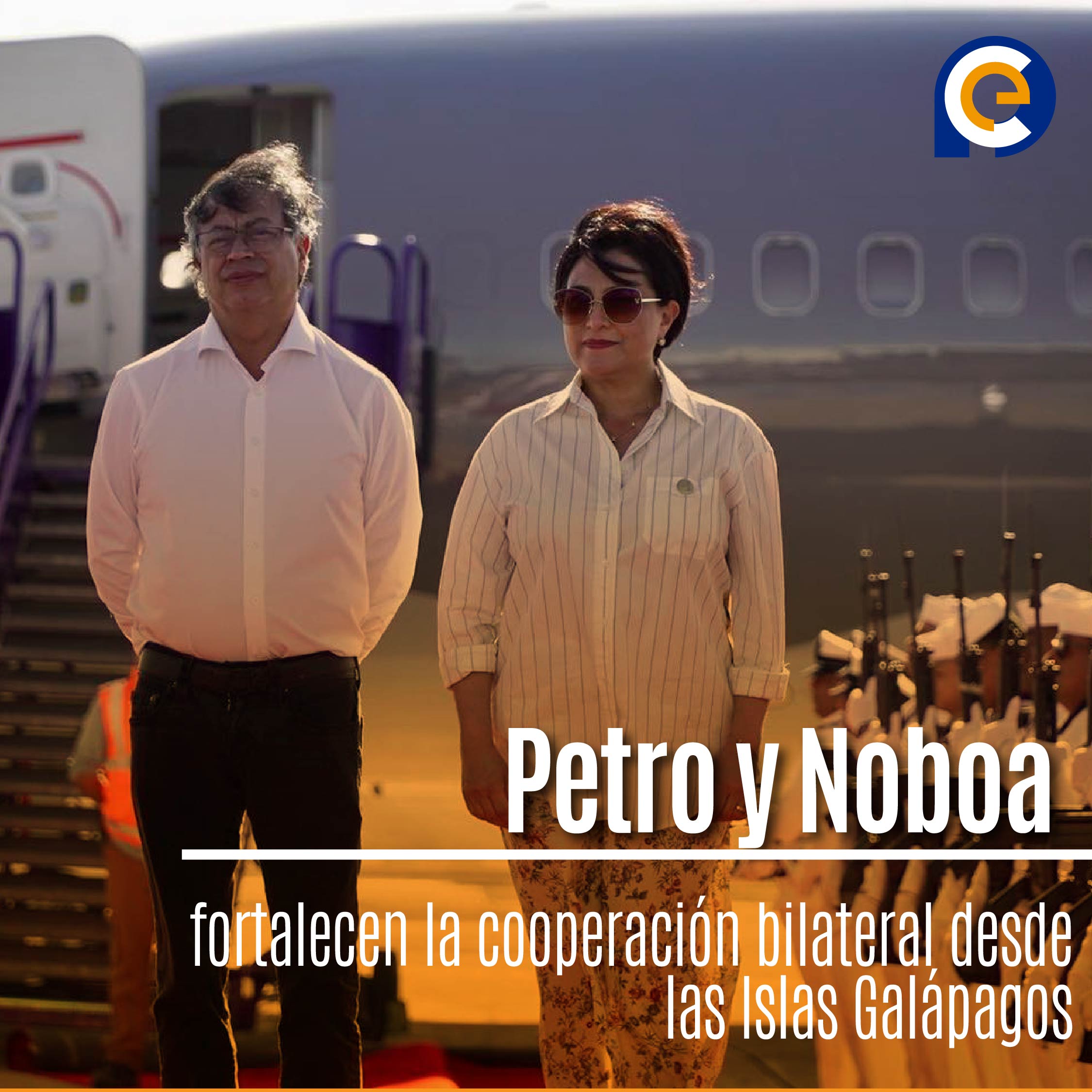 Petro y Noboa fortalecen la cooperación bilateral desde las Islas Galápagos