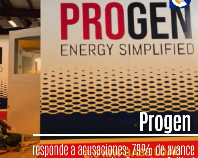 Progen responde a acusaciones: 79% de avance en proyectos Quevedo y Salitral