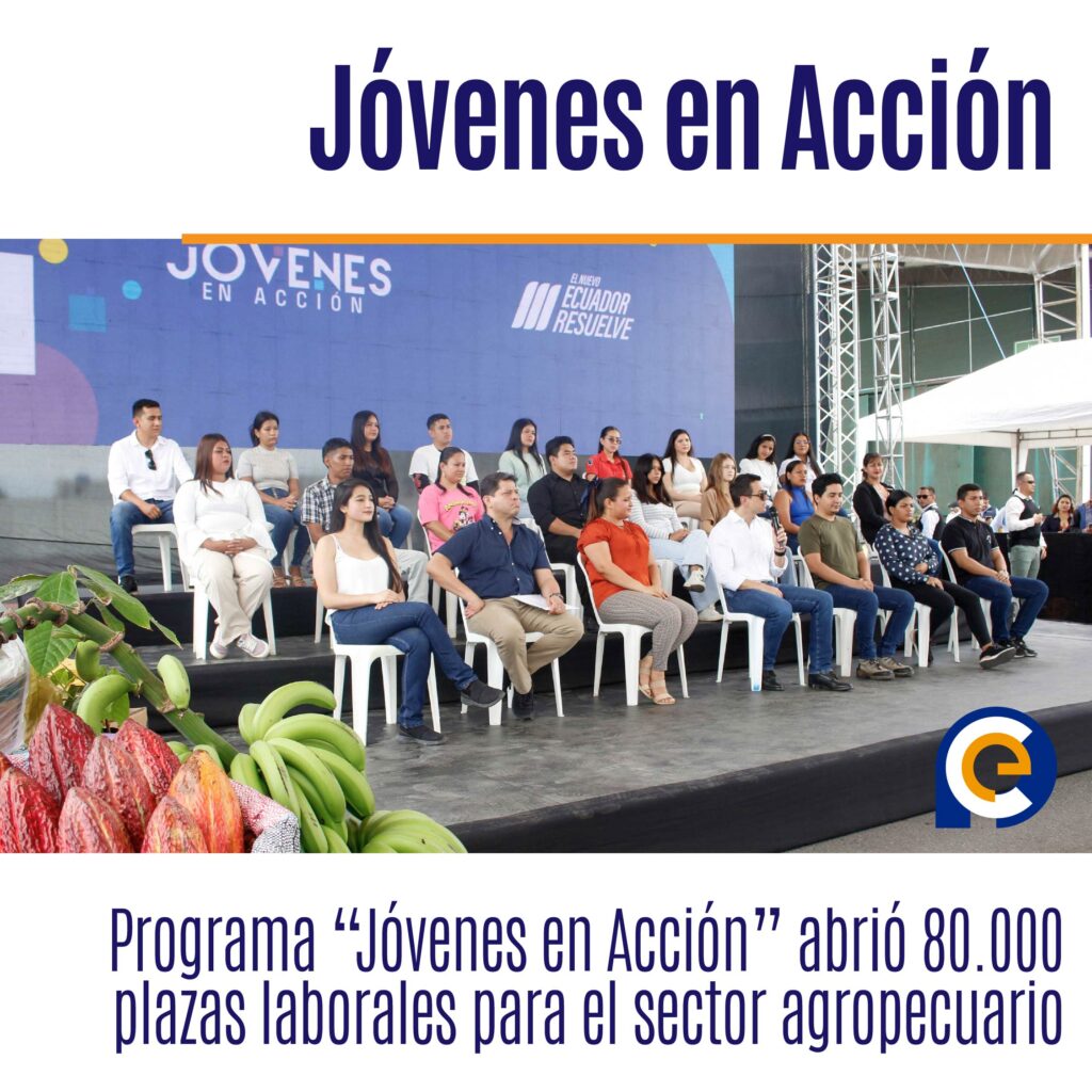 Programa “Jóvenes en Acción” abrió 80.000 plazas laborales para el sector agropecuario