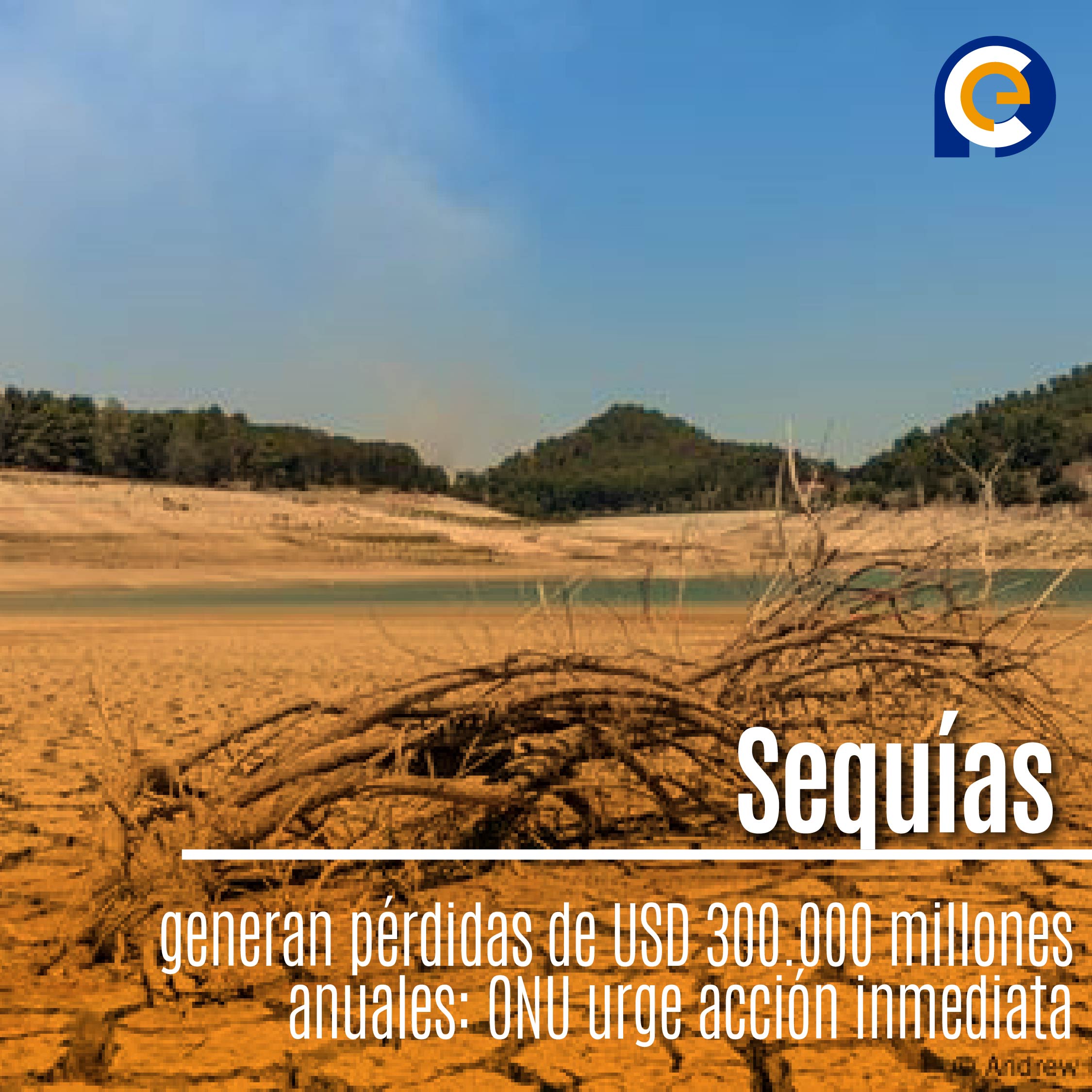 Sequías generan pérdidas de USD 300.000 millones anuales: ONU urge acción inmediata