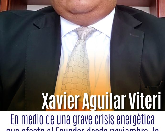 Xavier Aguilar Viteri, especialista en derecho público