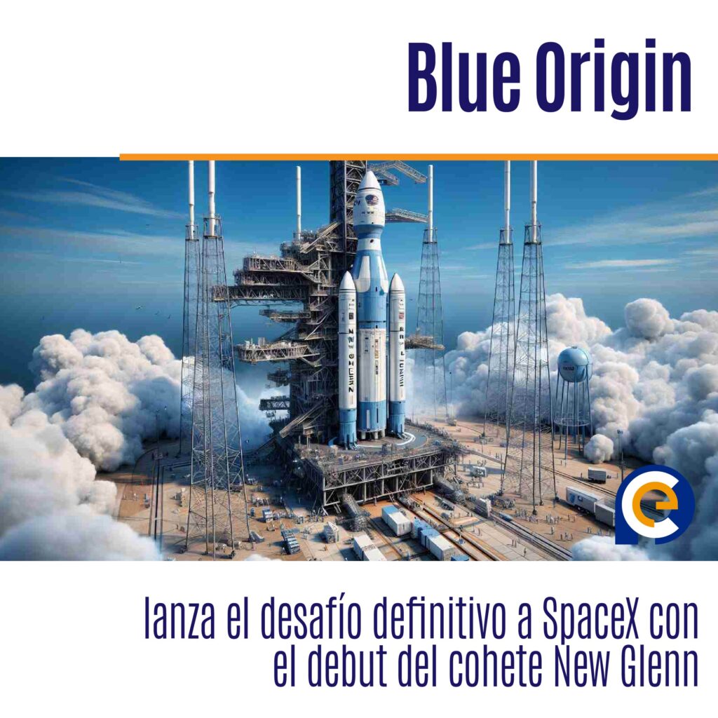 Blue Origin lanza el desafío definitivo a SpaceX con el debut del cohete New Glenn