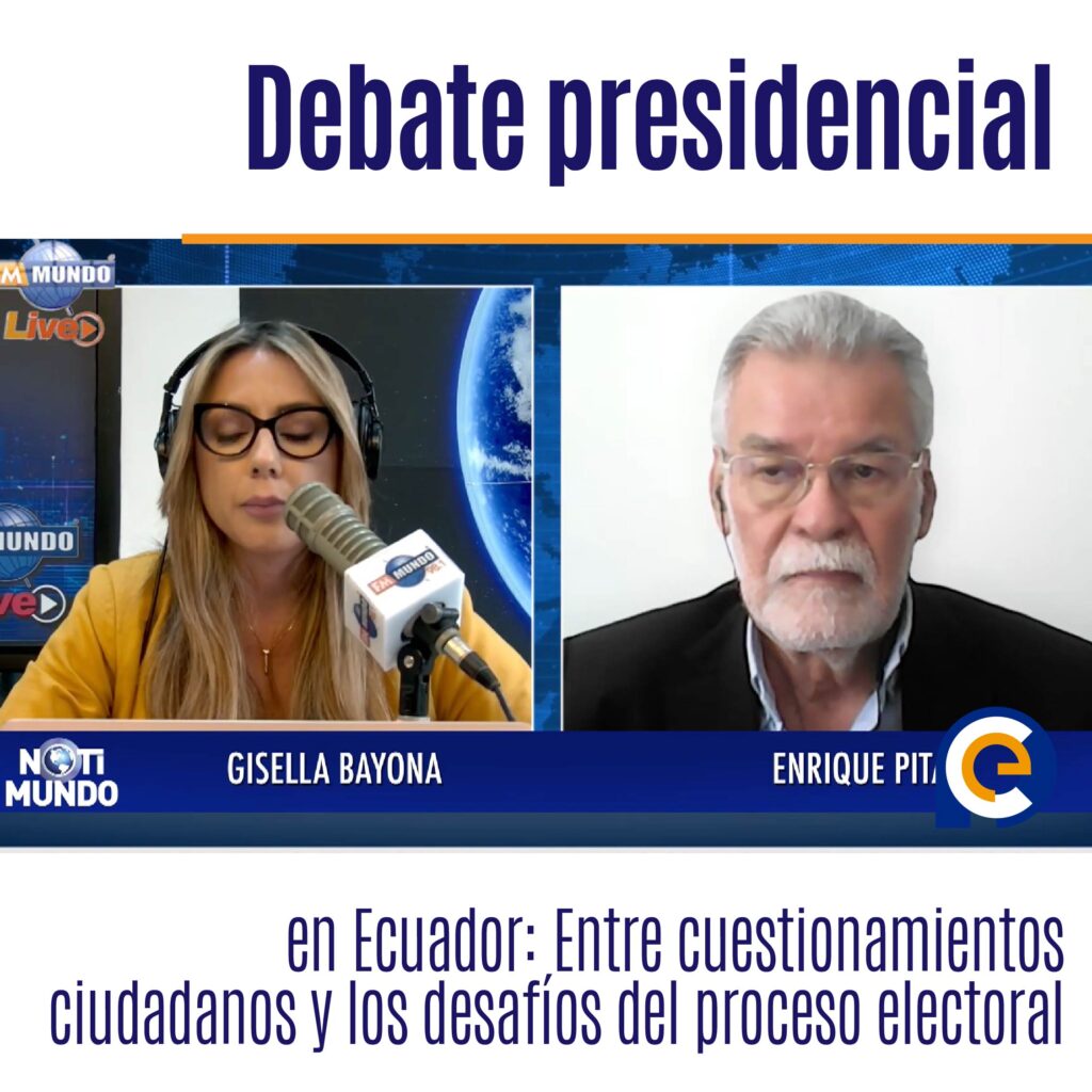 Debate presidencial en Ecuador: Entre cuestionamientos ciudadanos y los desafíos del proceso electoral