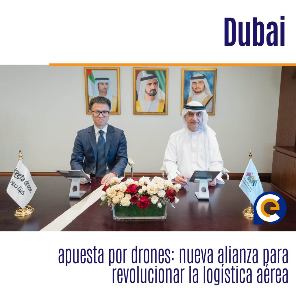 Dubai apuesta por drones: nueva alianza para revolucionar la logística aérea
