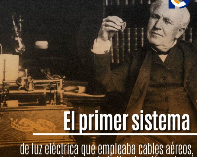 El primer sistema de luz eléctrica aérea: Un hito en Nueva Jersey