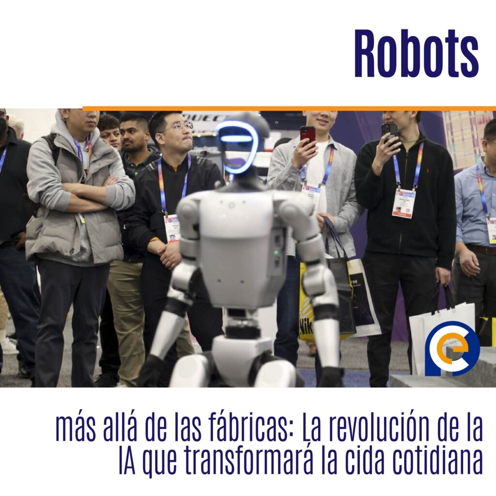 Robots más allá de las fábricas: La revolución de la IA que transformará la cida cotidiana