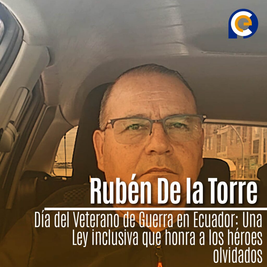 Rubén De la Torre, presidente de la Federación de Veteranos de Guerra