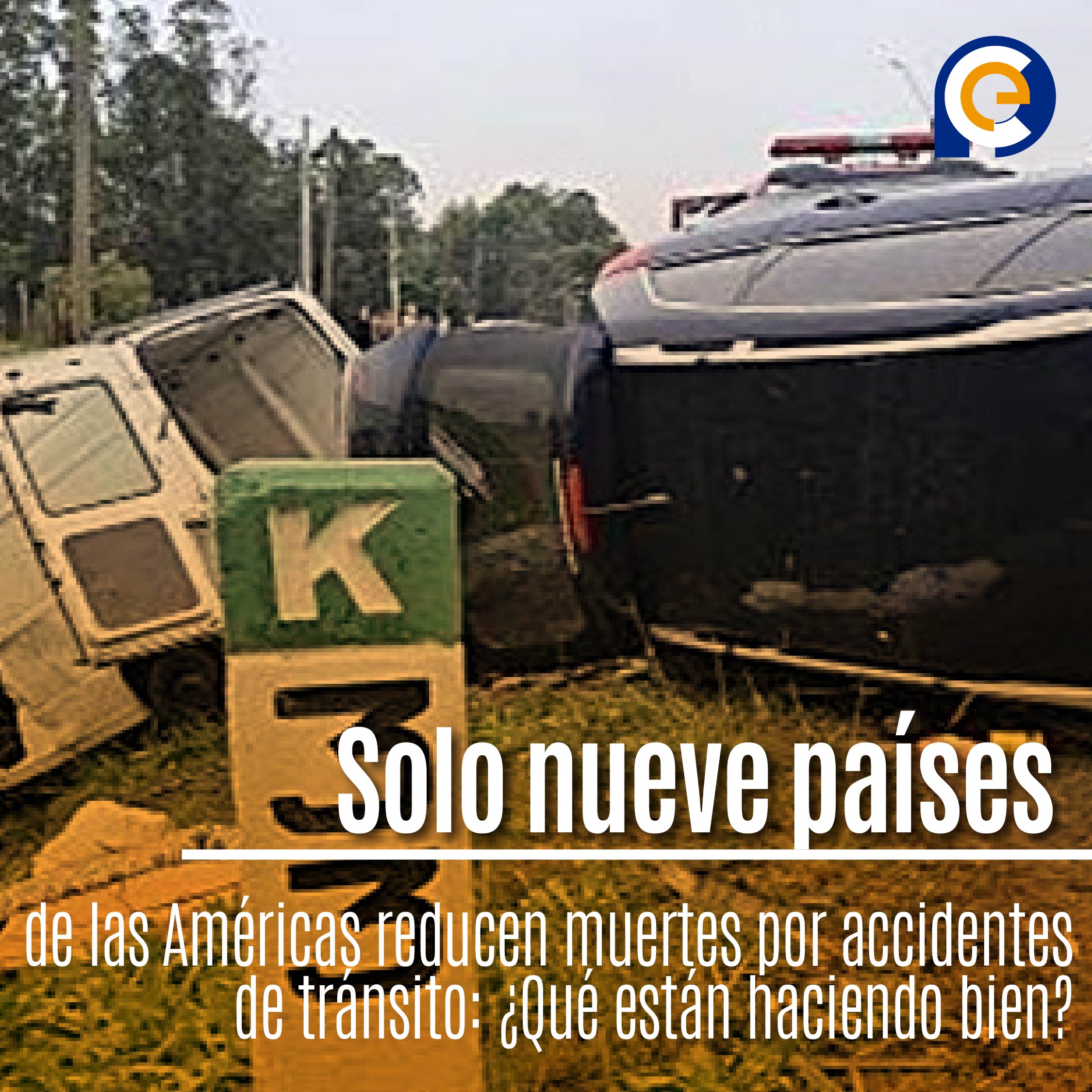 Solo nueve países de las Américas reducen muertes por accidentes de tránsito: ¿Qué están haciendo bien?