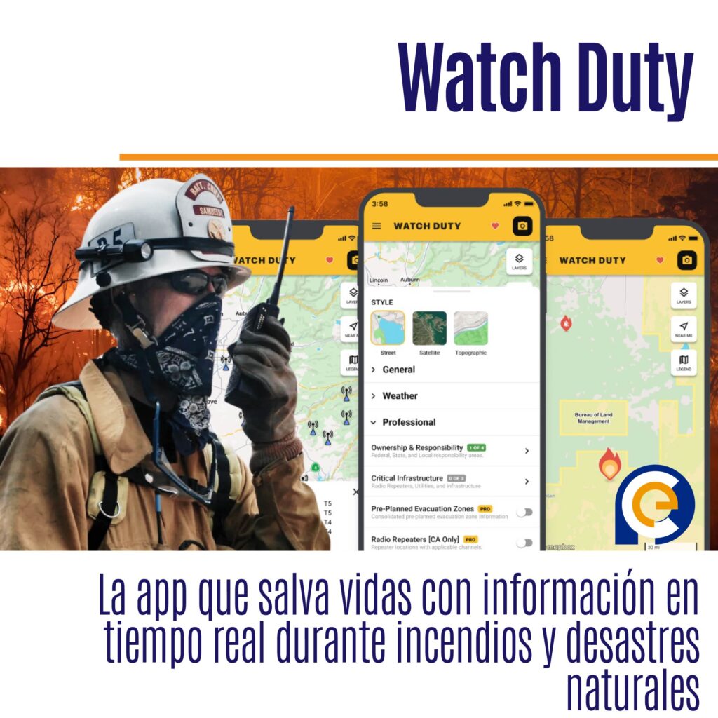 Watch Duty: La app que salva vidas con información en tiempo real durante incendios y desastres naturales